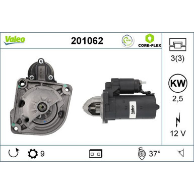 VALEO Anlasser 201062