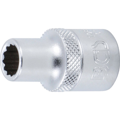 BGS Steckschlüssel-Einsatz-Satz, Zwölfkant | Antrieb Innenvierkant 12,5 mm (1/2"""") | Zollgrößen | 10-tlg | 9114