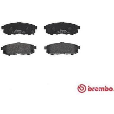 BREMBO Bremsklötze HA | MAZDA MPV 99-06 | P 49 042