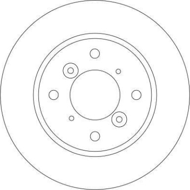 TRW Bremsscheibe | DF4435