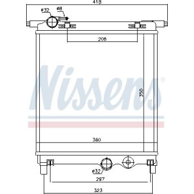 Wasserkühler PKW | VW Up 11 | 65300