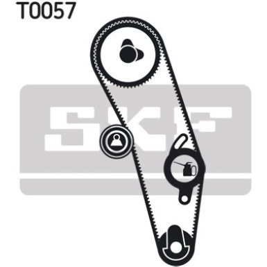SKF Zahnriemensatz | VKMA 01020