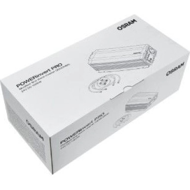 Osram | POWERinvert PRO Modified Sine Wave Inverter 24V DC 1000W 1 St | OEINVMB10