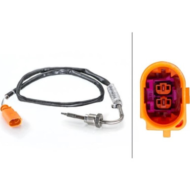 HELLA Sensor, Abgastemperatur | 6PT 014 494-311