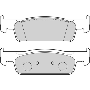 VALEO Bremsbeläge 302652