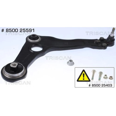 8500 25591 Lenker, Radaufhängung