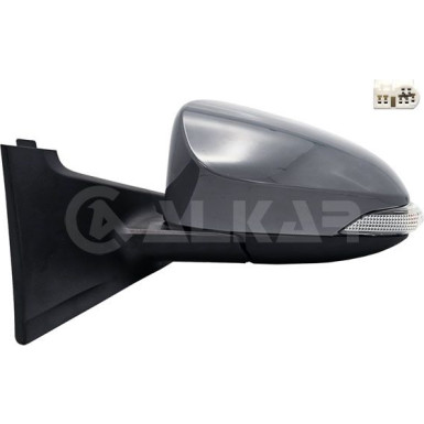 SPIEGEL L EL VERS HZB KONV grundiert +BLI | TOYOTA YARIS 12,10-6,14 | 6638,701,1