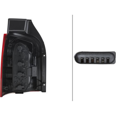 2SK 008 579-101 Heckleuchte 2SK 008 579-101 Heckleuchte