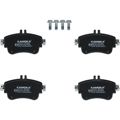 KAMOKA Bremsbelagsatz, Scheibenbremse JQ101277