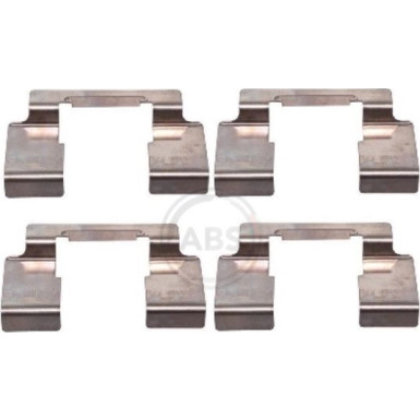 1235Q Zubehörsatz, Scheibenbremsbelag