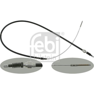 FEBI BILSTEIN Handbremsseil Seilzug Festellbremse FEBI BILSTEIN Handbremsseil Seilzug Festellbremse