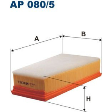 FILTRON Luftfilter AP080/5 FILTRON Luftfilter AP080/5
