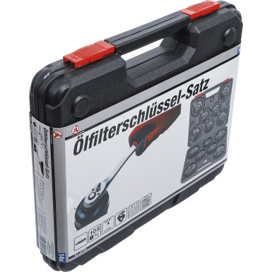 BGS Ölfilterschlüssel-Satz Antrieb Innenvierkant 10 mm (3/8 ) 14-tlg BGS Do it yourself 91036