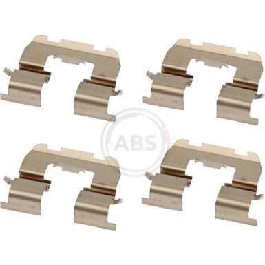 A.B.S. Zubehörsatz, Scheibenbremsbelag 2016Q