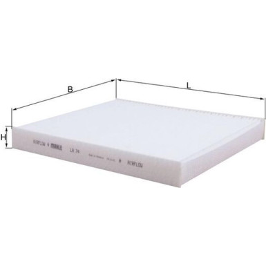 MAHLE Filter, Innenraumluft MAHLE Filter, Innenraumluft