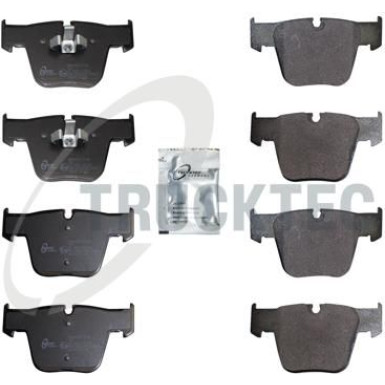 TRUCKTEC AUTOMOTIVE Bremsbelagsatz, Scheibenbremse TRUCKTEC AUTOMOTIVE Bremsbelagsatz, Scheibenbremse
