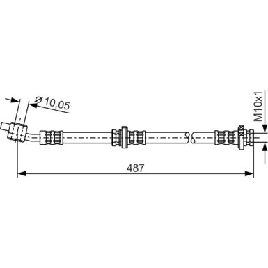 Bremsschlauch | NISSAN Almera | 1987476135 Bremsschlauch | NISSAN Almera | 1987476135