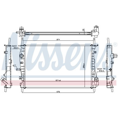 Wasserkühler PKW | FORD Mondeo III 00 | 62023A