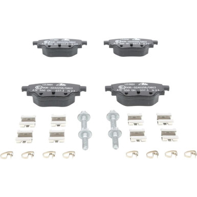 ATE Bremsbelagsatz, Scheibenbremse ATE Bremsbelagsatz, Scheibenbremse