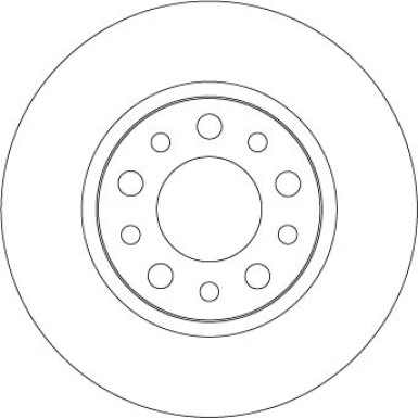 Bremsscheibe Alfa Vol. 159 05 | DF4477