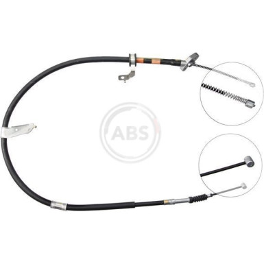A.B.S. Handbremsseil Seilzug Festellbremse K19348