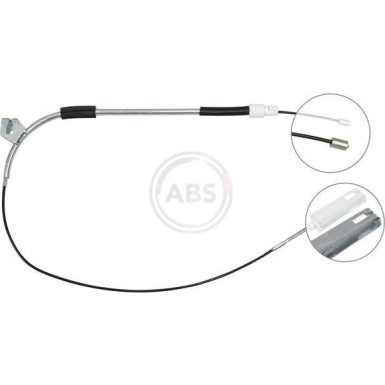 A.B.S. Handbremsseil Seilzug Festellbremse | K10001