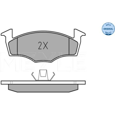 Bremsbelagsatz Vw P. Polo 01- Mit Sensor | 025 218 6817/W