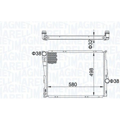 KÜHLER, MOTORKÜHLUNG | BM1636