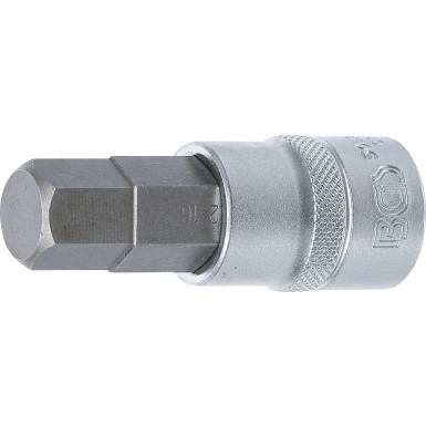 BGS Bit-Einsatz | Antrieb Innenvierkant 12,5 mm (1/2"""") | Innensechskant 16 mm | 5052-16