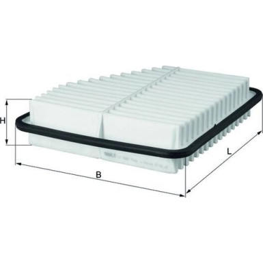 MAHLE Luftfilter | LX 2681