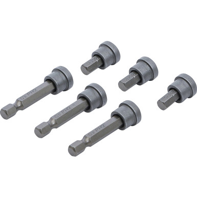 BGS Bit-Satz mit Tiefenstopp für Gipskartonplatten Antrieb Außensechskant 6,3 mm (1/4 ) Kreuzschlitz PH2 6-tlg BGS Do it yourself 50406