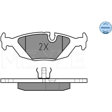 Bremsbelagsatz Bmw T. E28 81-87 | 252067516