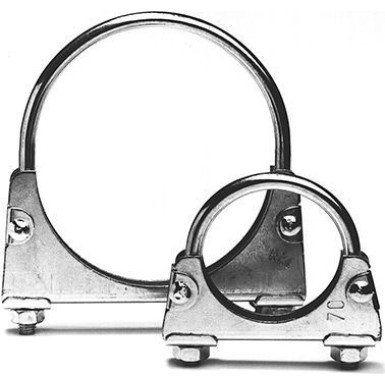 250-100 Klemmstück, Abgasanlage