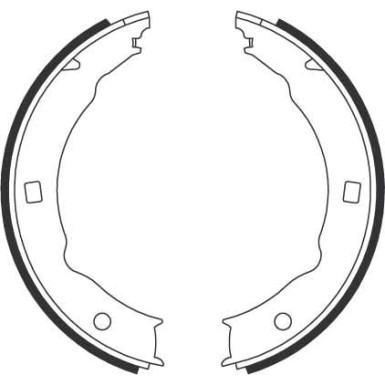 71 462 000 Bremsbacken | PEUGEOT 406,607 95 | GS8683