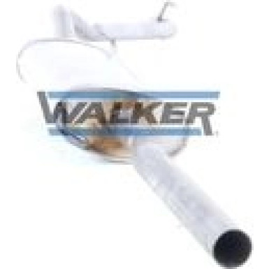 66 / Auspufftopf Hinten | VW Vento Kat, Diesel 8/93 | 18929