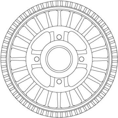 Bremstrommel mit Radlager | RENAULT Captur, Clio, Zoe 12 | DB4557MR Bremstrommel mit Radlager | RENAULT Captur, Clio, Zoe 12 | DB4557MR