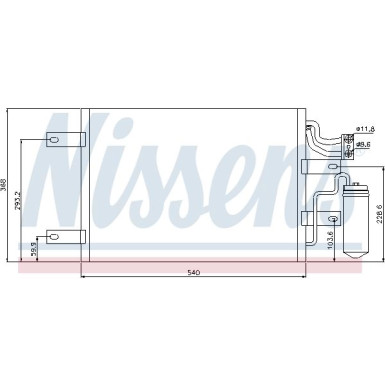 Kondensator PKW | OPEL Meriva 03 | 94882