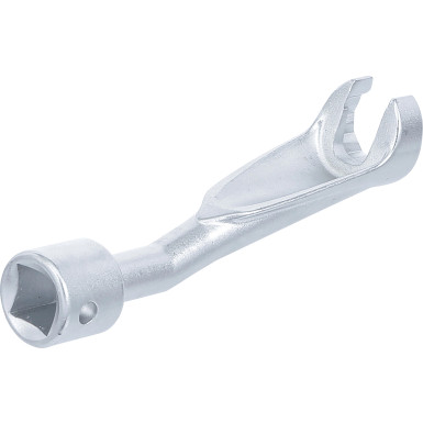 BGS Spezial-Schlüssel für Einspritzleitungen | für BMW, Opel 2.5TD, Mercedes-Benz | Antrieb 12,5 mm (1/2"""") | SW 17 mm | 8434