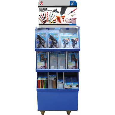 BGS Verkaufsdisplay 1/4 Palette Basteln 233-tlg BGS Do it yourself 89961