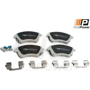 PROFIPOWER Bremsbelagsatz, Scheibenbremse 1B1246