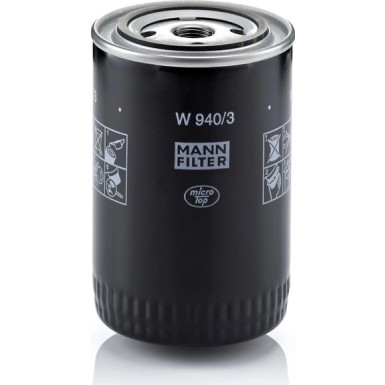 W 940/3 Ölfilter, Turbolader