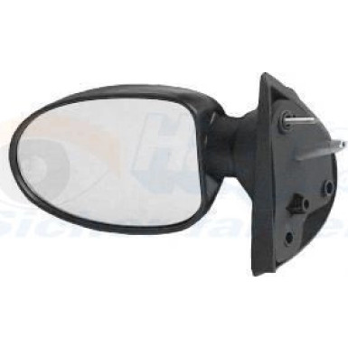 Aussenspiegel li. manüller Verstellung Renault Twingo plan, schwarz OE 7701367759 HAGUS