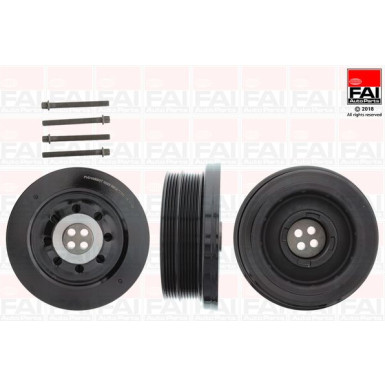 FAI AutoParts Riemenscheibensatz, Kurbelwelle FVD1035K