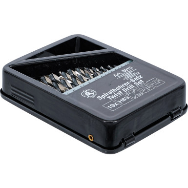 BGS HSS-Spiralbohrer-Satz 1 - 10 mm 19-tlg BGS Do it yourself 2010