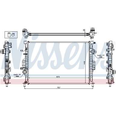 Wasserkühler PKW | VOLVO S80 06 | 65615A
