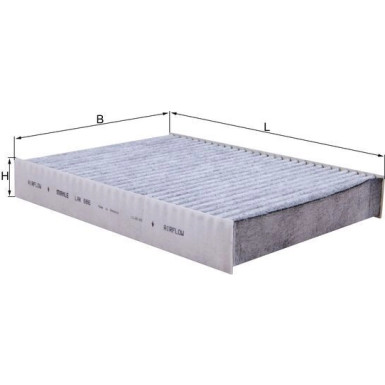 MAHLE Filter, Innenraumluft LAK 686