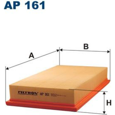 FILTRON Luftfilter AP161 FILTRON Luftfilter AP161