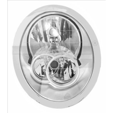 Scheinwerfer L H7/H7 +LWR +MOT | MINI ONE/COOPER 8,04-3,07 | 1795,508,3 Scheinwerfer L H7/H7 +LWR +MOT | MINI ONE/COOPER 8,04-3,07 | 1795,508,3