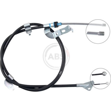 A.B.S. Seilzug, Feststellbremse K15009 A.B.S. Seilzug, Feststellbremse K15009