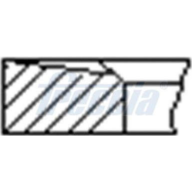 FRECCIA Kolbenringsatz FR10-376500
